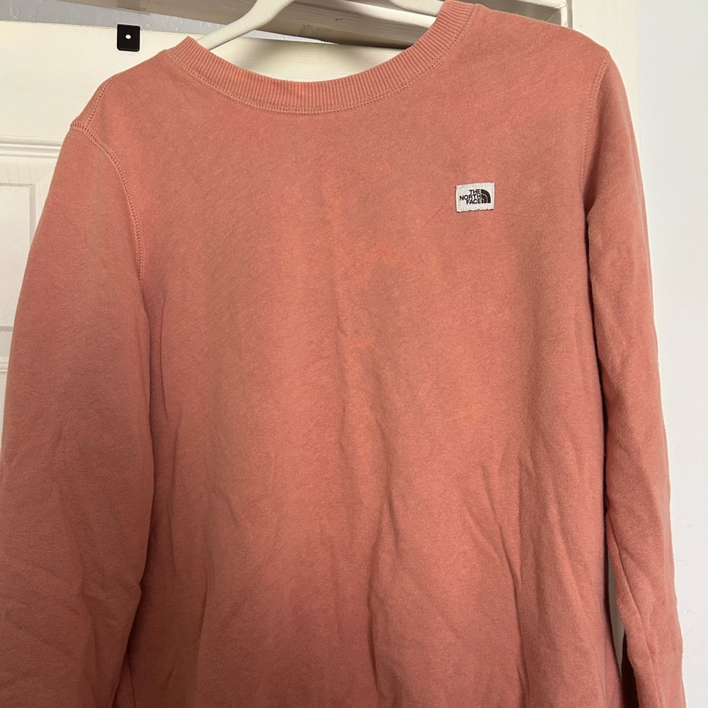 North Face crew neck sweater